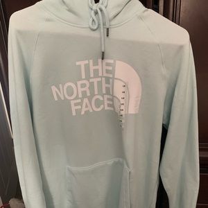 The North Face Large Ice Blue Hoodie- BRAND NEW